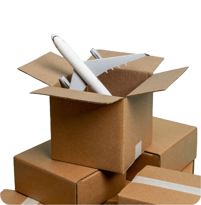 Decorative shipping boxes